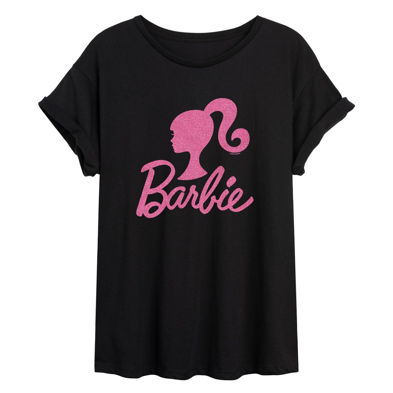 

Детская струящаяся футболка с блестящим логотипом Barbie Licensed Character