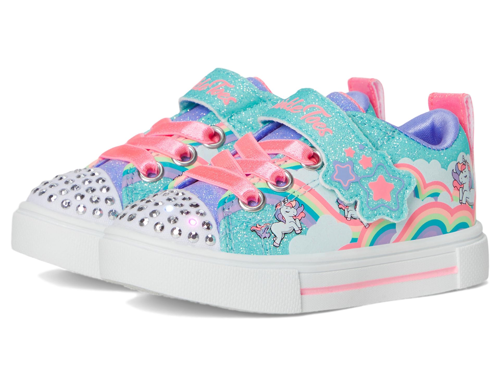 

Кроссовки SKECHERS KIDS Twinkle Sparks 314809N, цвет Turquoise/Multi