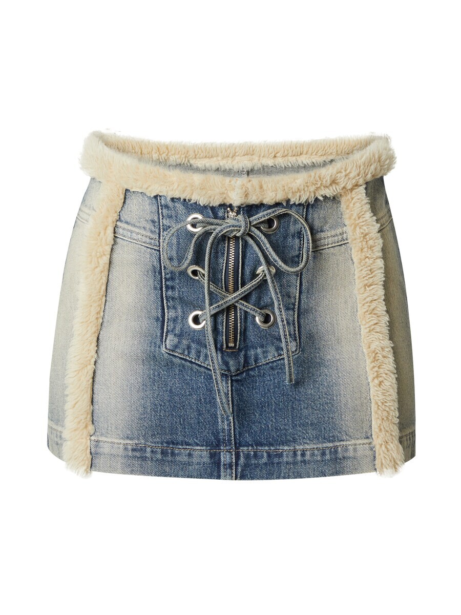 

Юбка мини SHYX Skirt Sita, синий деним