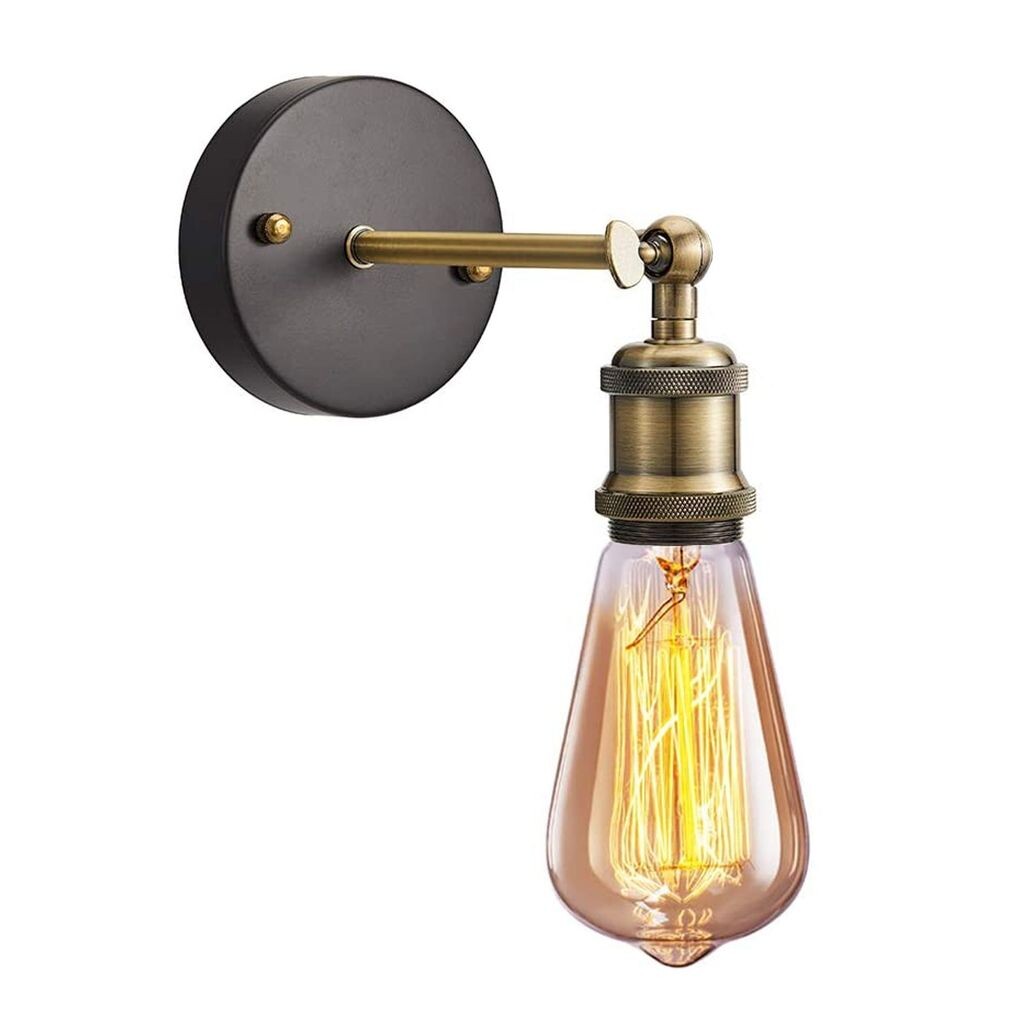 

Настенный светильник Toollight App618-1W Loft, 1 источник света E27, 10X24X13Cm Toolight, черный