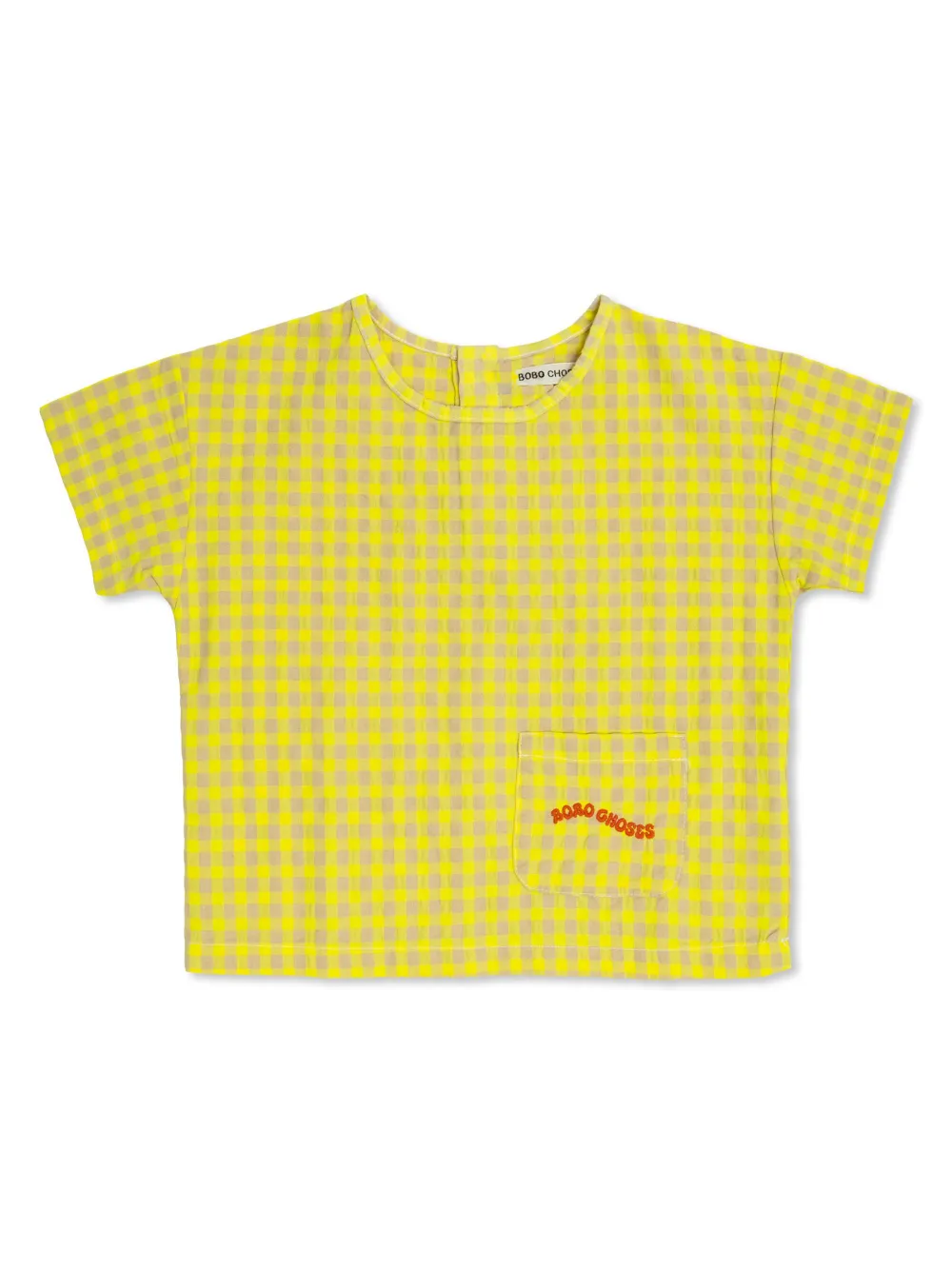 

Рубашка в клетку виши BOBO CHOSES, желтый