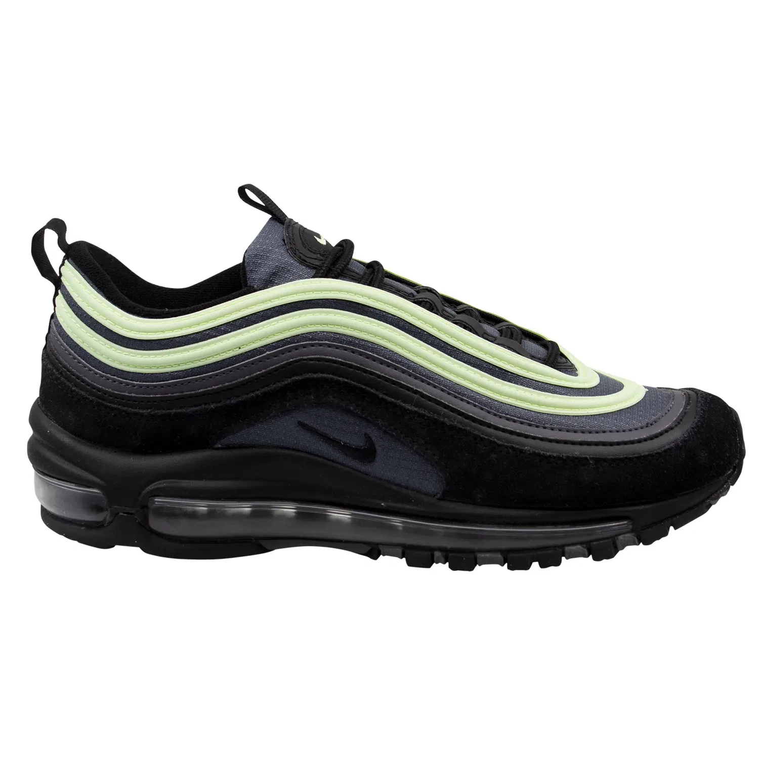 Кроссовки Nike Air Max 97 Barely Volt, черный