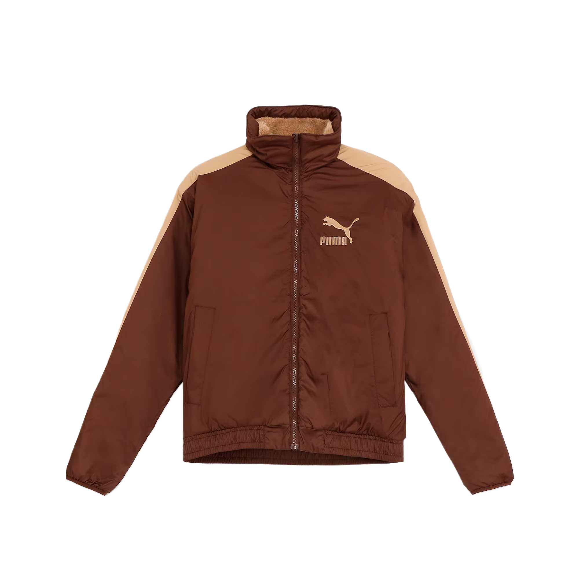 

PUMA Куртка T7 мужская коричневая, Brown