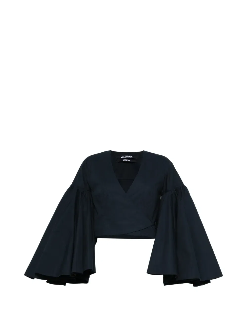 Укороченная блузка Jacquemus, синий