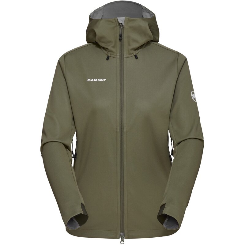 

Функциональная куртка Ultimate VII So с капюшоном для женщин Mammut, цвет marsh