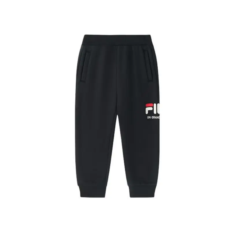 FILA KIDS Повседневная спортивная одежда FW24 винтажный серо-голубой для подростков — фото 4