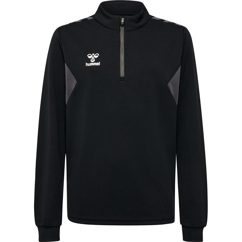 

Толстовка hmlauthentic с полумолнией для детей Hummel, черный
