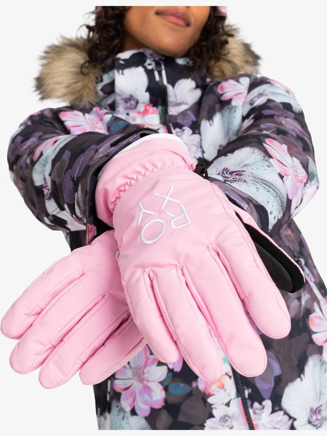 

Перчатки для сноуборда Roxy FRESHFIELD GLOVES, розовый