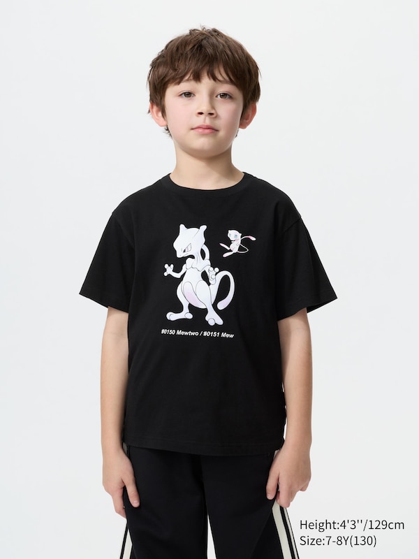 Футболка UT Pokémon Uniqlo, 09 black — фото 2