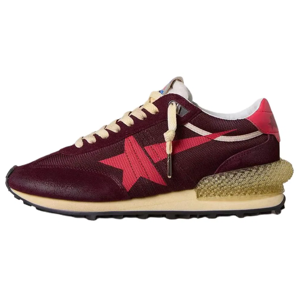 Кроссовки повседневные Marathon Golden Goose Burgundy