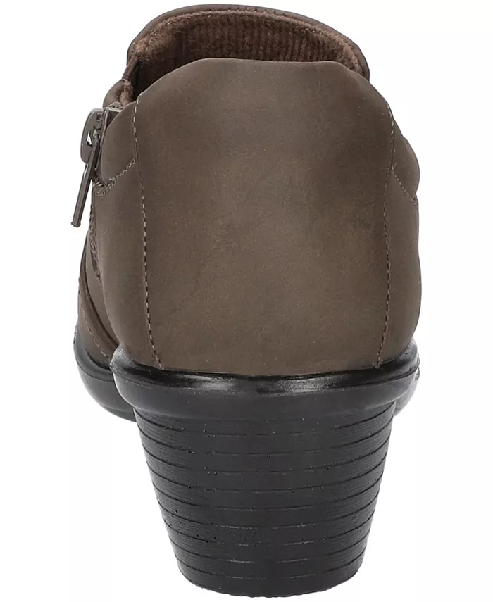 Женские удобные балетки Chipper Comfort Shooties Easy Street, коричневый/бежевый — фото 3
