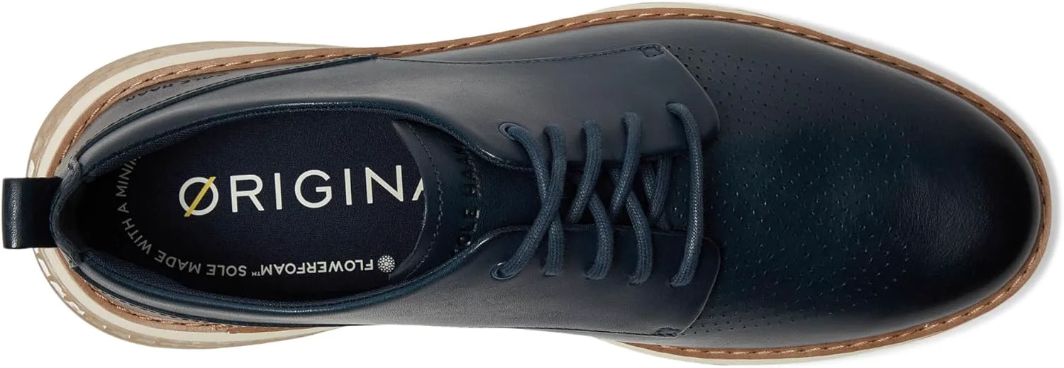 Мужские туфли Cole Haan Originalgrand Energyweave с перфорированным носком, темно-синий/слоновая кость — фото 2