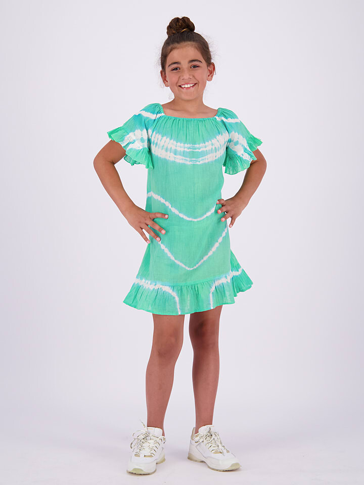 

Платье Vingino Pien, цвет grün/weiß