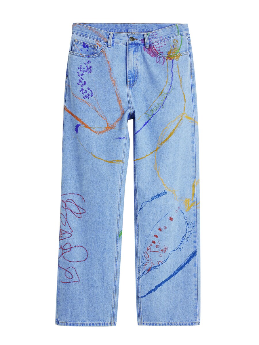 

Джинсы свободного кроя Desigual, цвет Blue/Blue denim