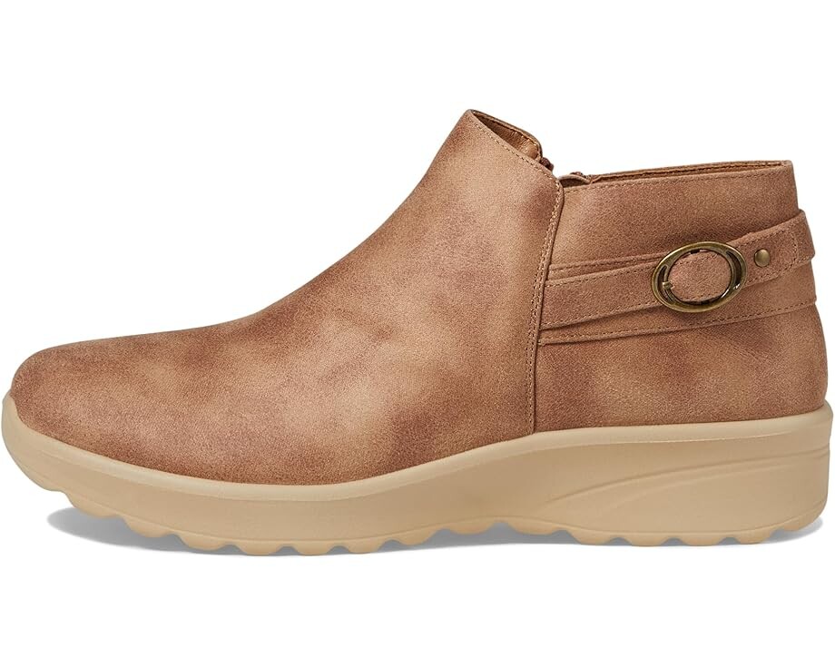 Ботинки женские SKECHERS Lovely Vibe на молнии, коричневый — фото 4