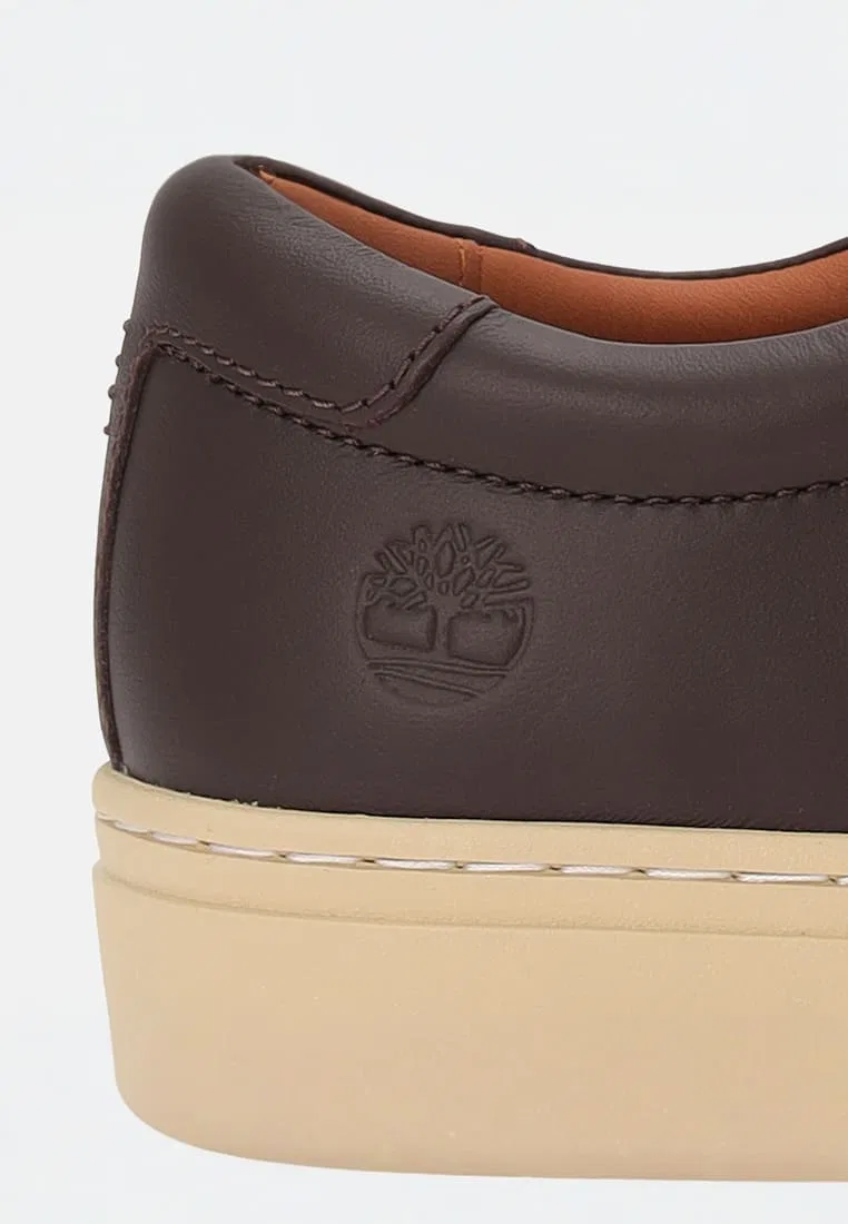 Мужские кроссовки, низкие на шнуровке, Dover Park Low Lace Timberland, темно-коричневый — фото 4
