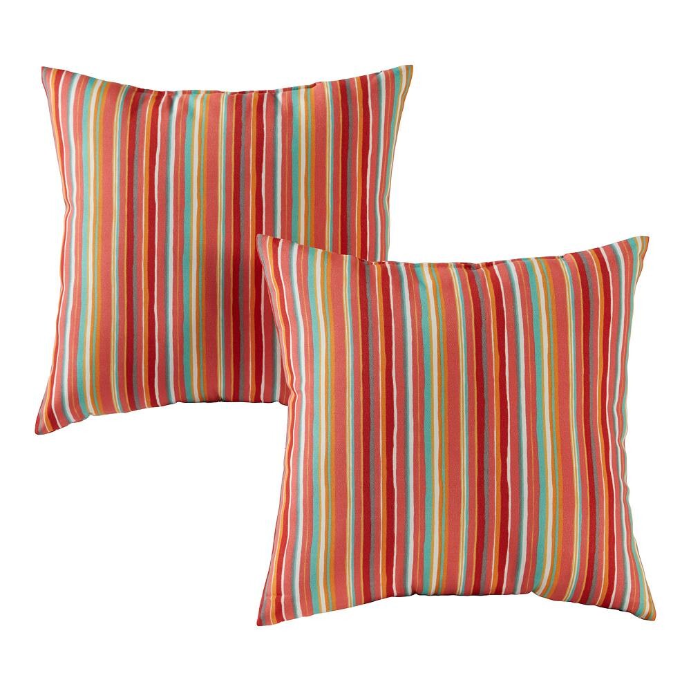 

Greendale Home Fashions 2 комплекта декоративных подушек для улицы, цвет Watermelon
