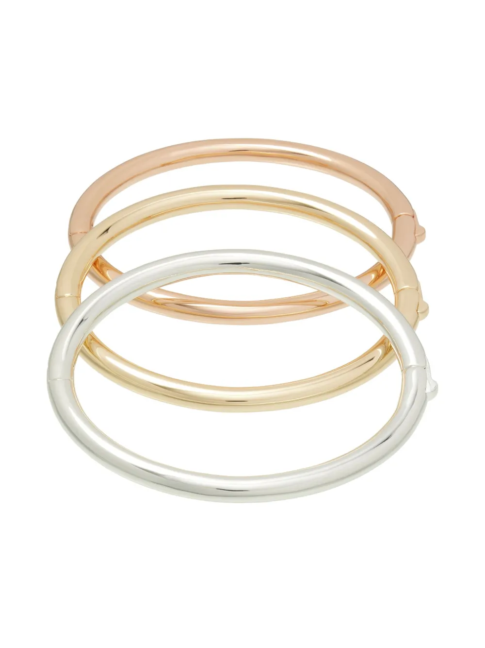 

Комплект из трех браслетов Roxanne Assoulin, золотой