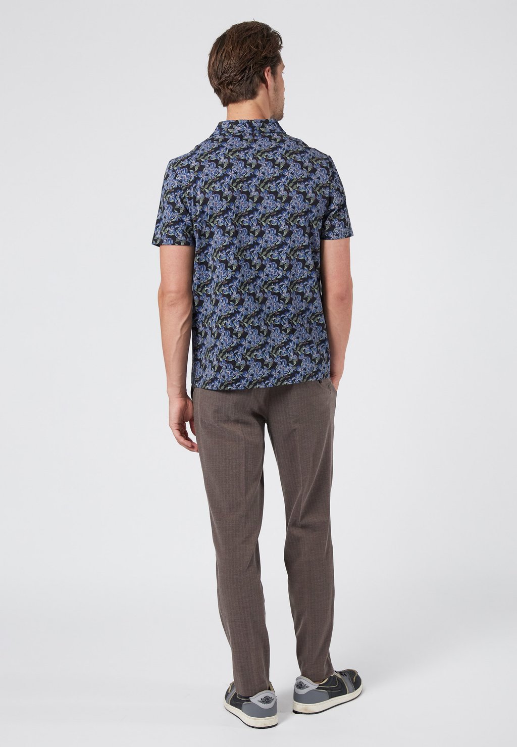 

Рубашка PYRO WITH FLORAL PRINT 4funkyflavours, синий