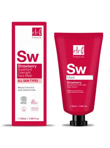 Маска для лица Dr Botanicals — Ночная Strawberry, 50 мл