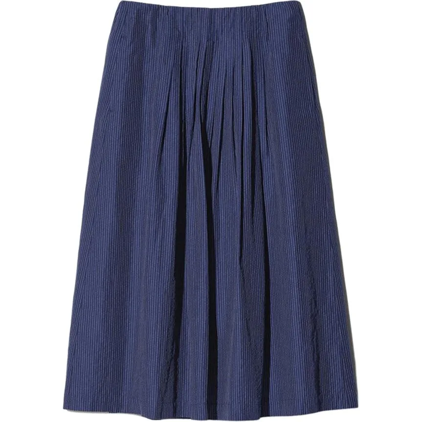 Юбка длинная женская Casual SS26 UNIQLO, темно-синий