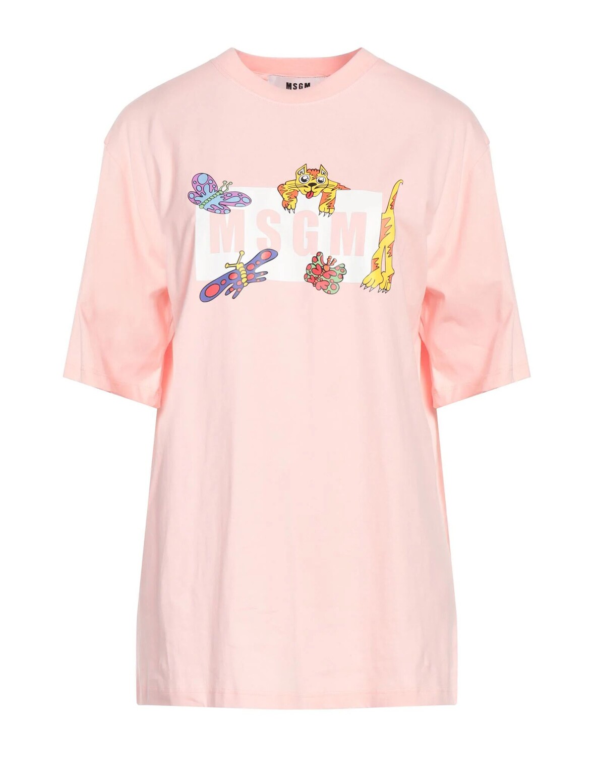 

Футболка Msgm, розовый