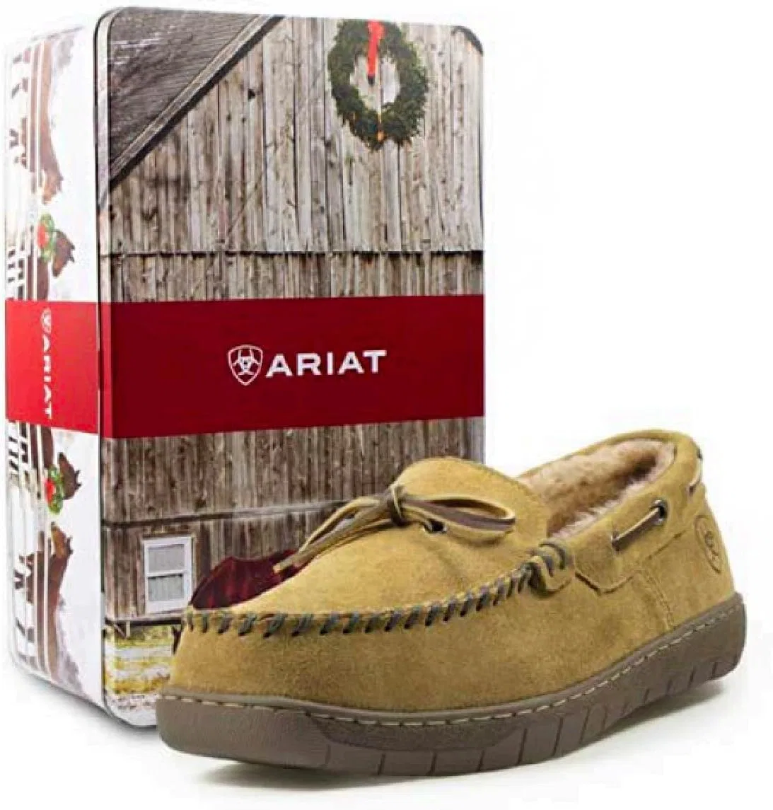 Тапочки с велюровым верхом, ARIAT, Каштановый — фото 2