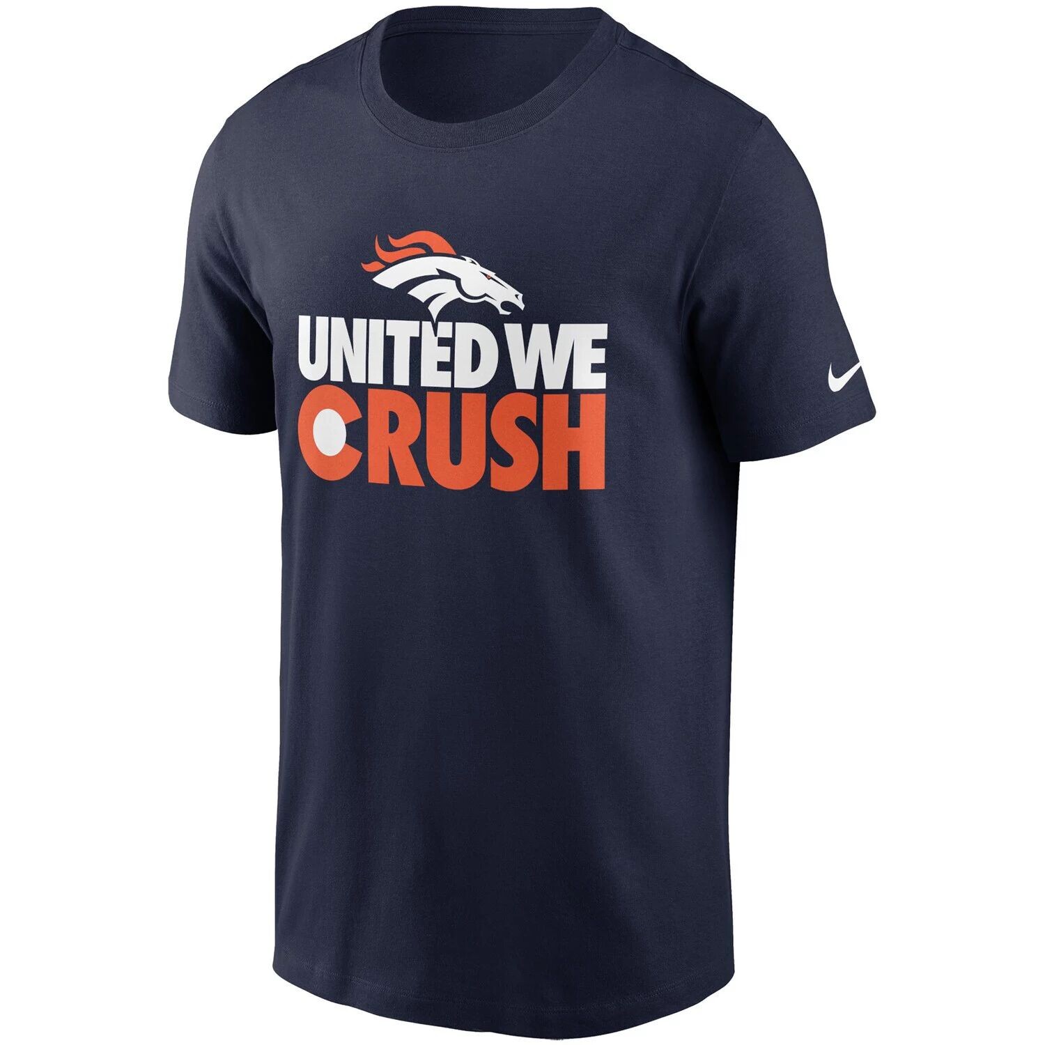 Мужская темно-синяя футболка Nike Denver Broncos Hometown Collection Crush — фото 2