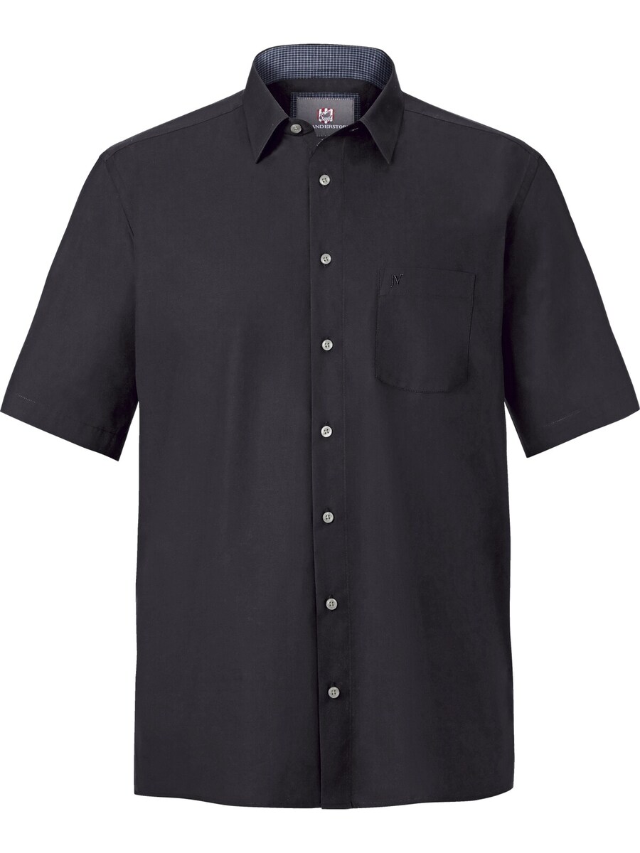 

Рубашка Jan Vanderstorm Comfort fit Button Up Meino, черный