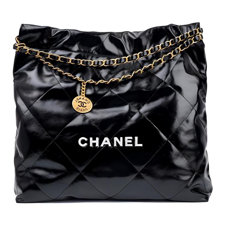 

CHANEL Вощёная кожаная сумка-шоппер из коровьей кожи