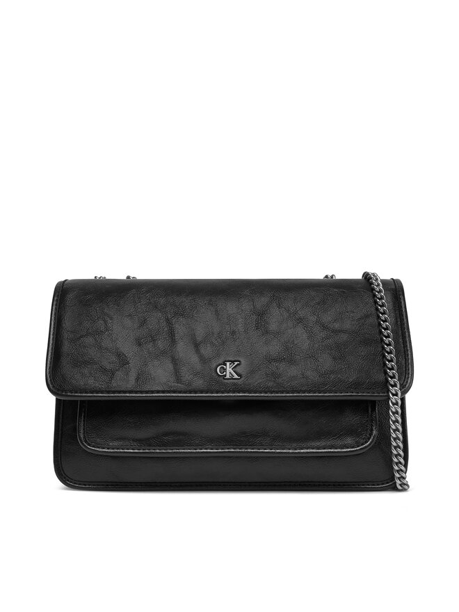 

Сумочка Chain Ew Flap Conv Chain Bag LV04K3084G Calvin Klein Jeans, черный
