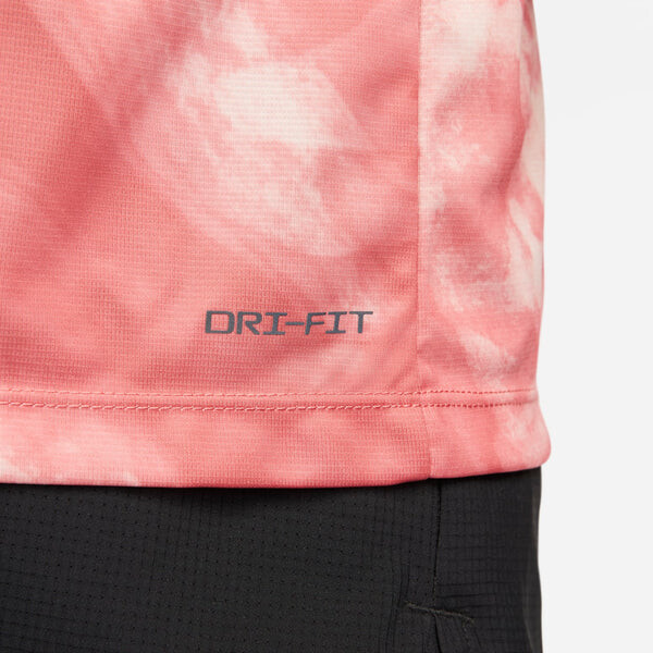 Футболка dri fit run division rise 365 футболка Nike, розовый — фото 4