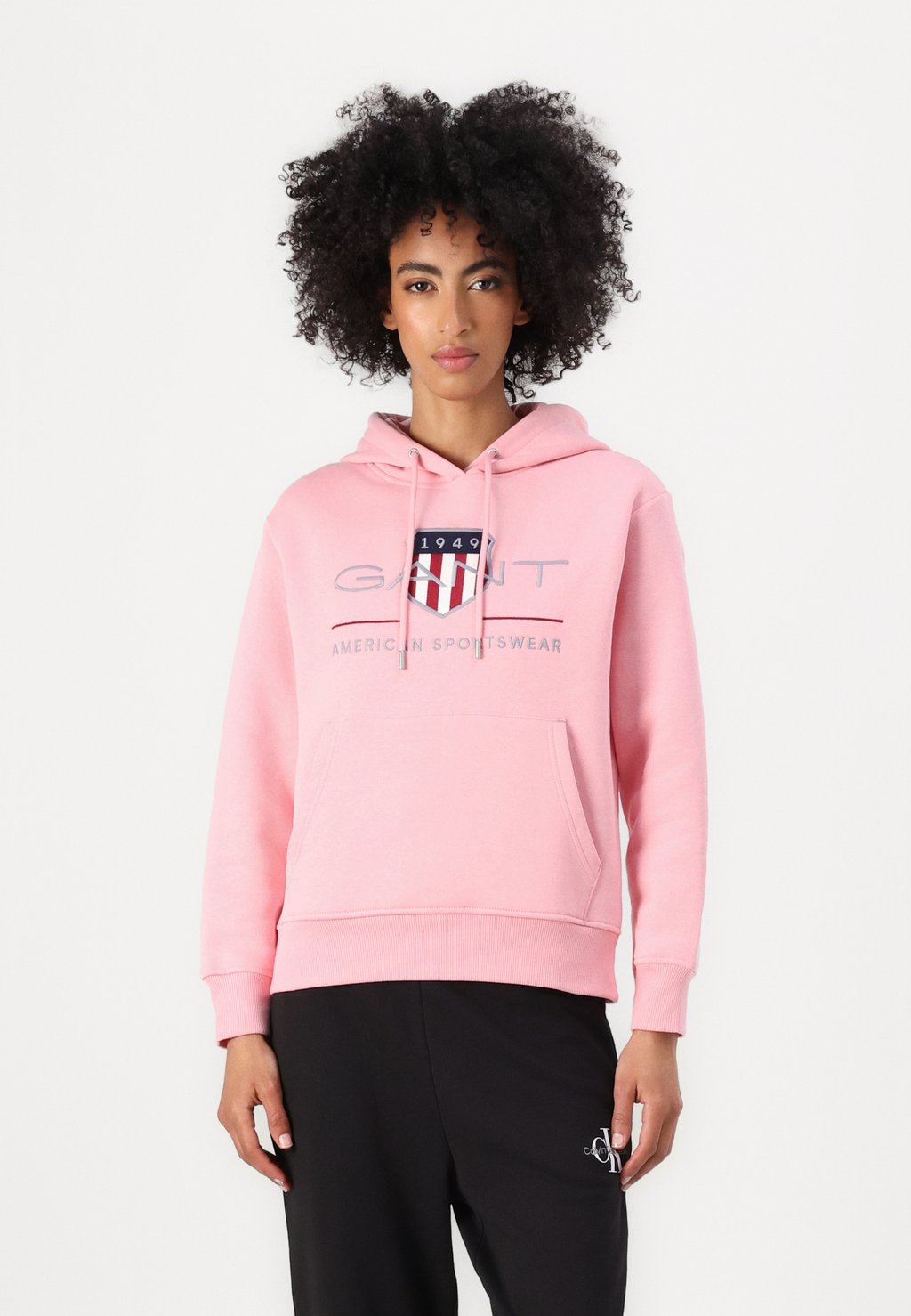 

Толстовка с капюшоном GANT, розовый