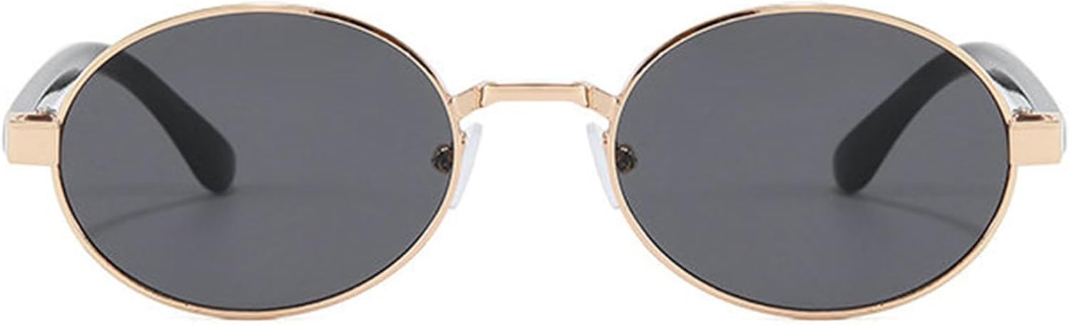 

Солнцезащитные очки Helena Punk круглые, женские и мужские, роскошные, в стиле ретро, ​​с маленькой оправой, для мужчин, в стиле панк, для активного отдыха, солнцезащитные очки UV400, C1