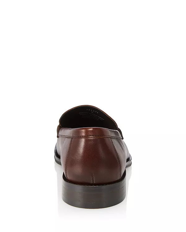 Мужские лоферы без шнурков - эксклюзив The Men'S Store At Bloomingdale'S, коричневый — фото 3