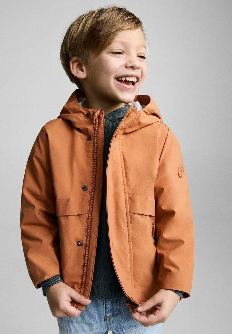 

Демисезонная куртка SIMON Mango Kids, оранжевый