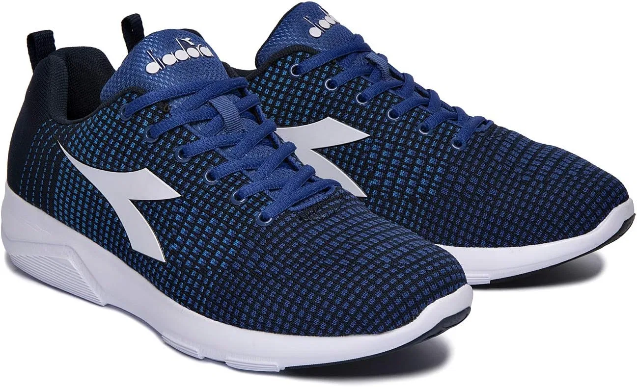 Кроссовки Diadora X Run Light 5 175608 C2815 Черный/Стально-серый — фото 4