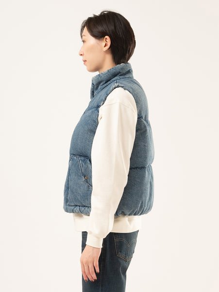 Вестерн-жилет-«пузырь» Levi's, Dark Indigo - Worn In — фото 2