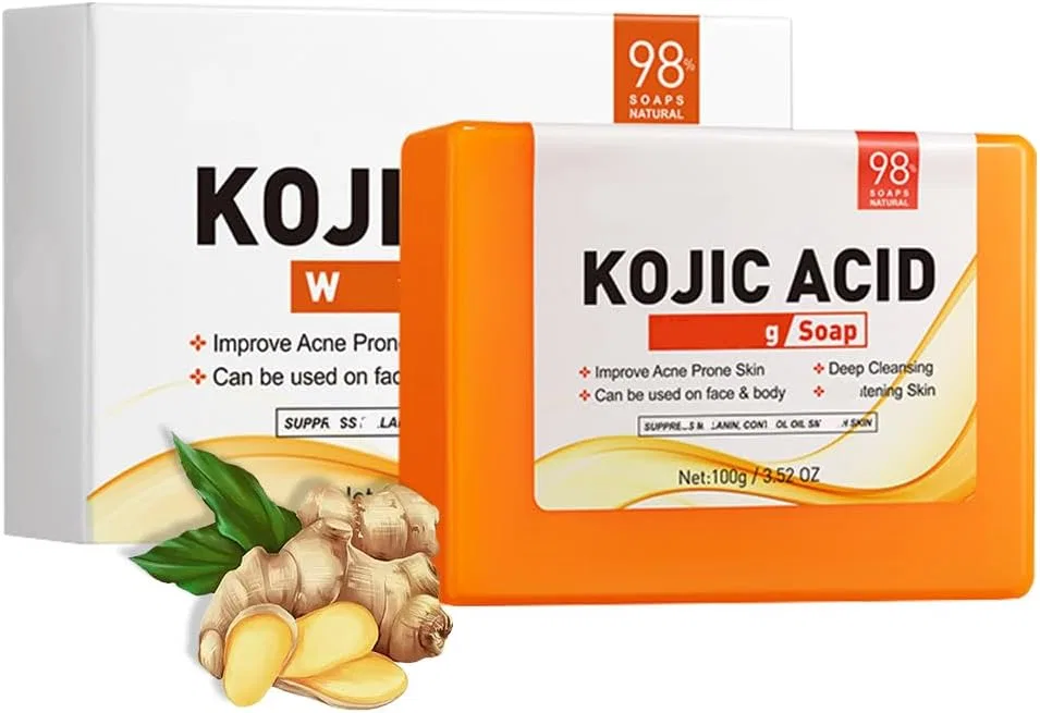 Мыло отбеливающее с койевой кислотой, без отдушки, 1 шт
