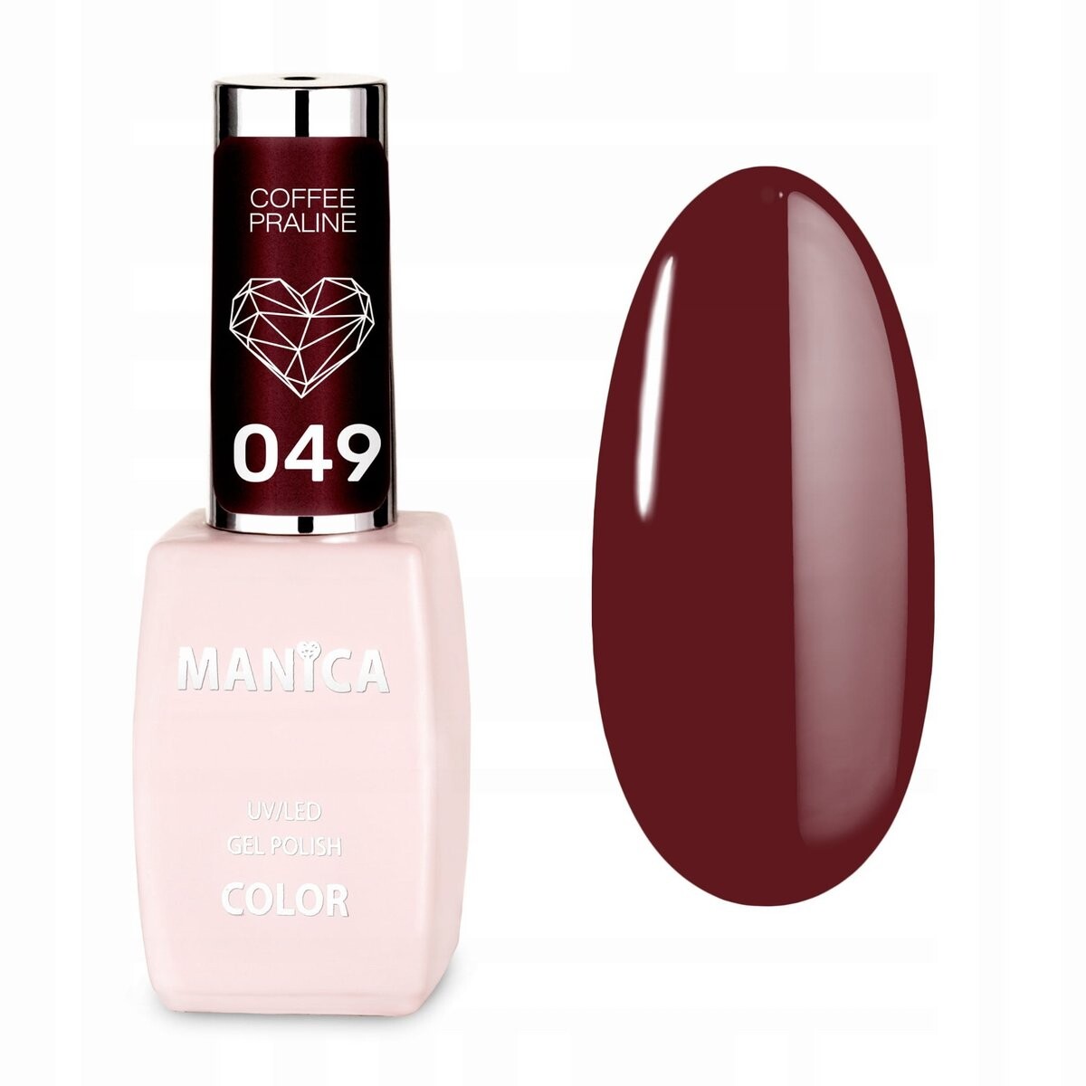 

Manica, Лак гибридный, Кофейное пралине 049, 10мл