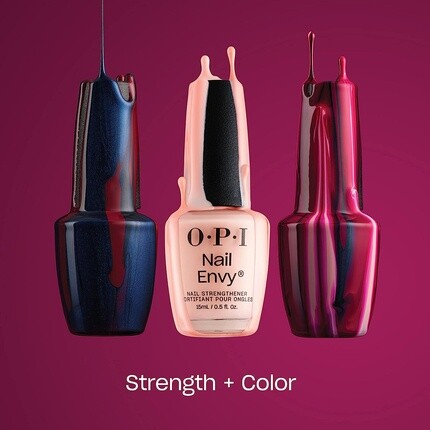 Лак для ногтей Nail Envy, укрепитель для сильных натуральных ногтей, 15 мл, розовый от зависти, Opi — фото 3