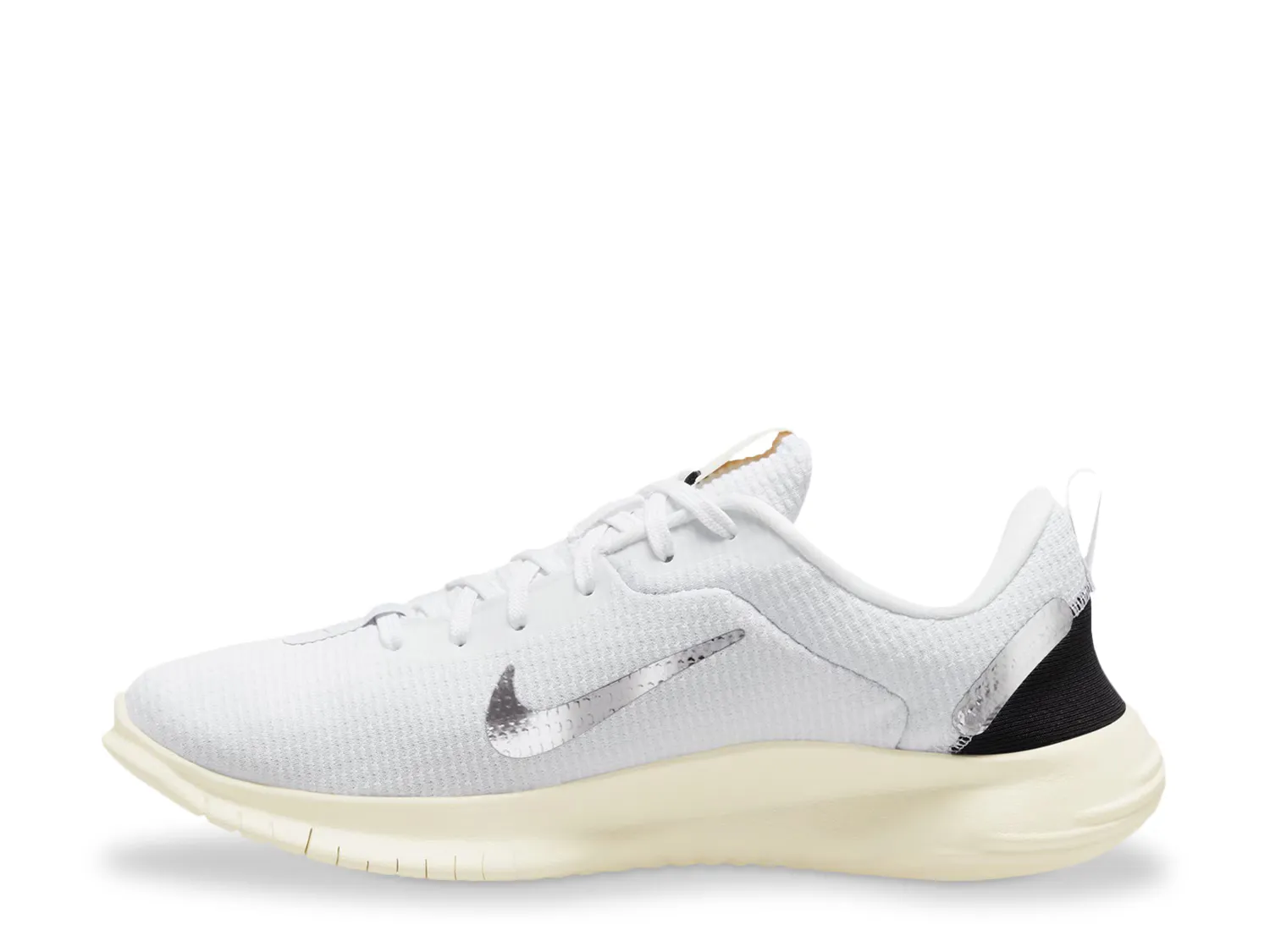 Кроссовки Flex Experience 12 Running Shoe Nike, белый/серебряный — фото 2