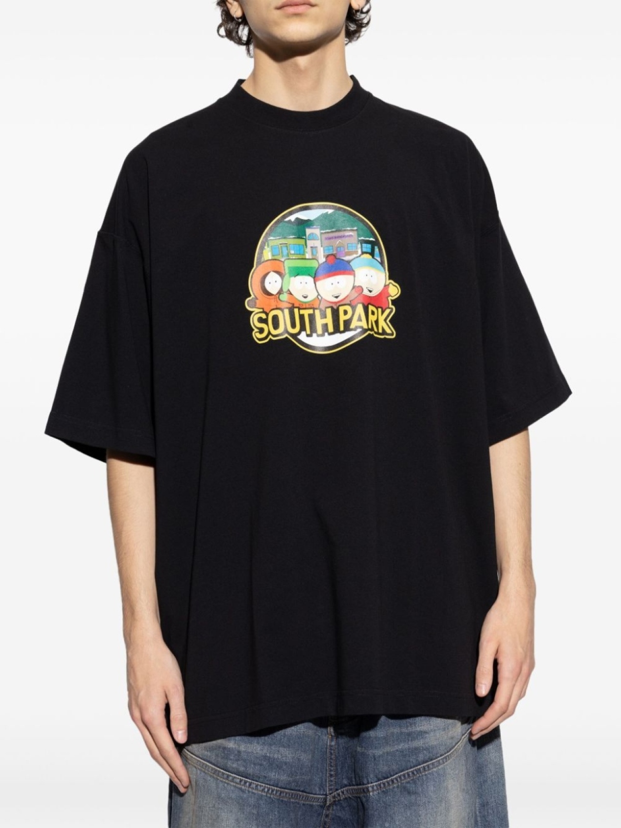 VETEMENTS футболка из коллаборации с South Park, черный — фото 3