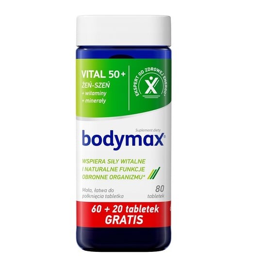 

Биологически активная добавка Bodymax Vital 50+ 80 таблеток
