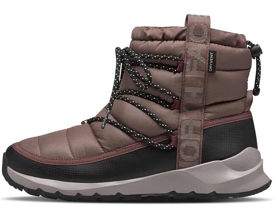 

Ботинки The North Face ThermoBall Lace-Up Waterproof, цвет Deep Taupe/TNF Black