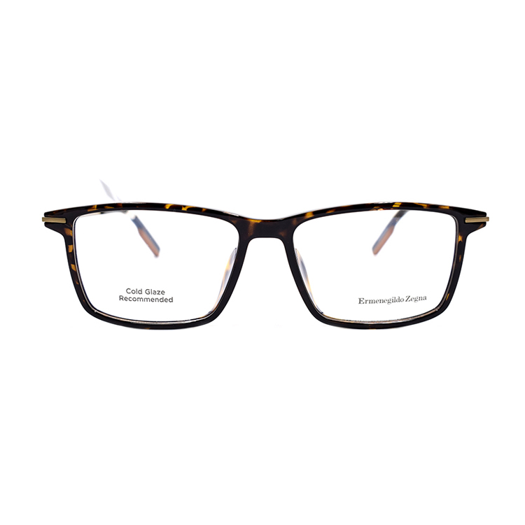 

Zegna Plate Frame прямоугольные очки для мужчин Ermenegildo Zegna
