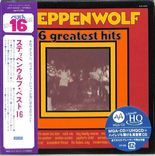 

CD диск Steppenwolf: 16 Greatest Hits (MQA X UHQCD)