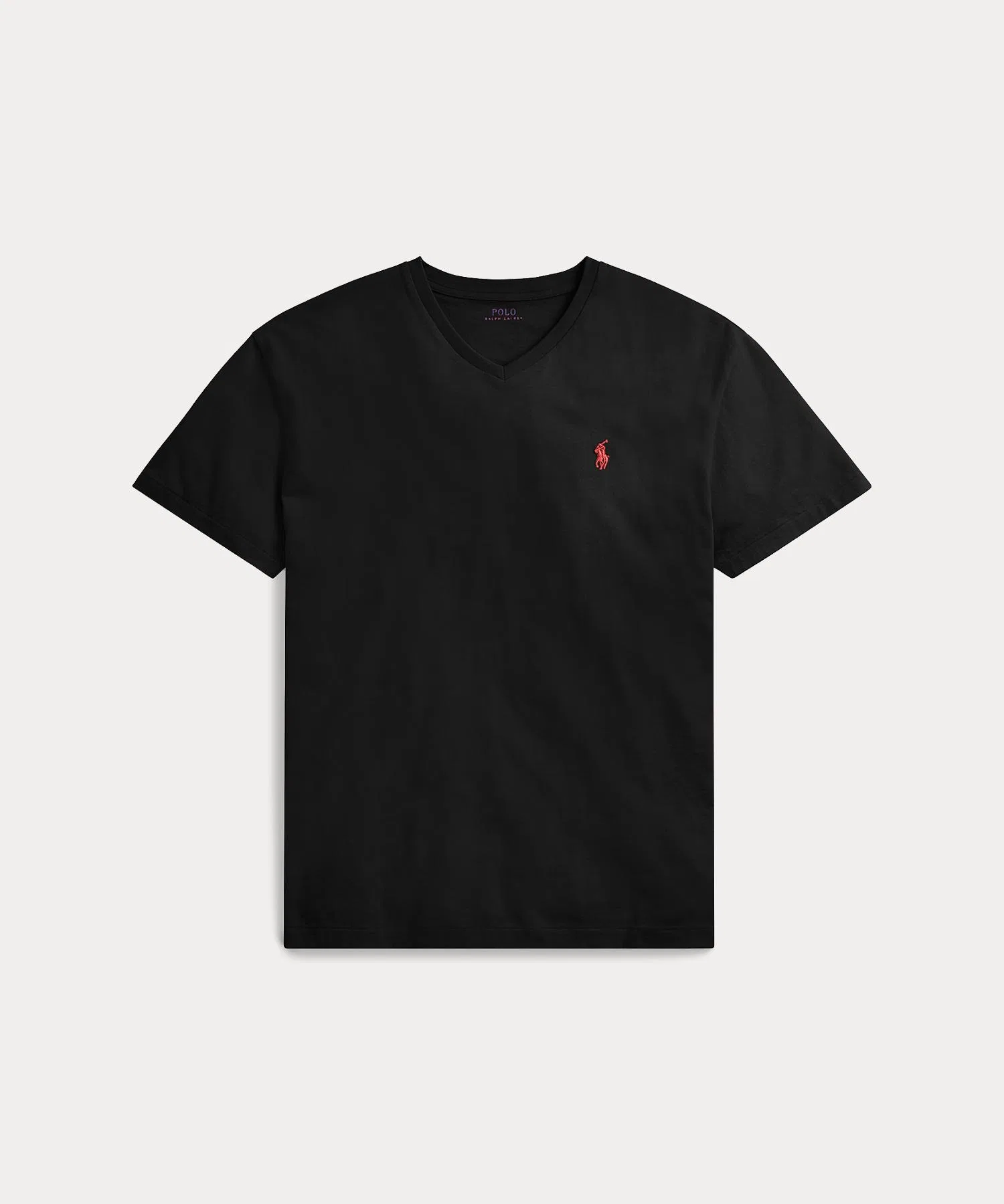 Мужская футболка POLO RALPH LAUREN с V-образным вырезом — фото 2