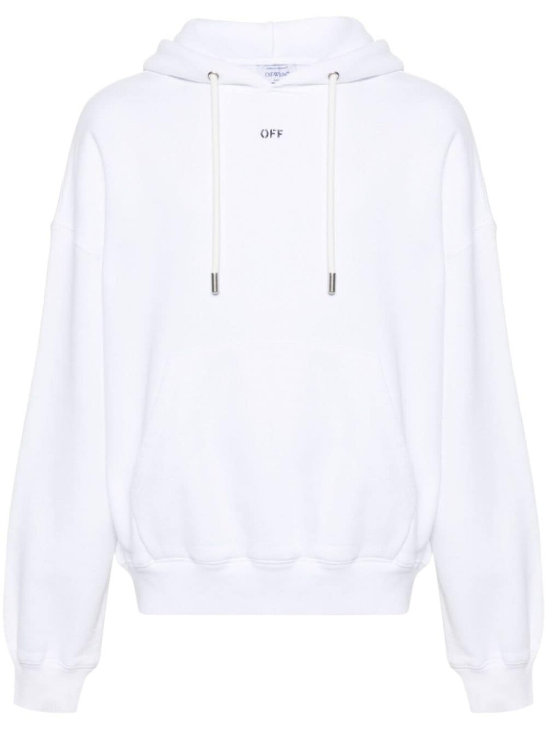 

Off-White худи с логотипом, белый