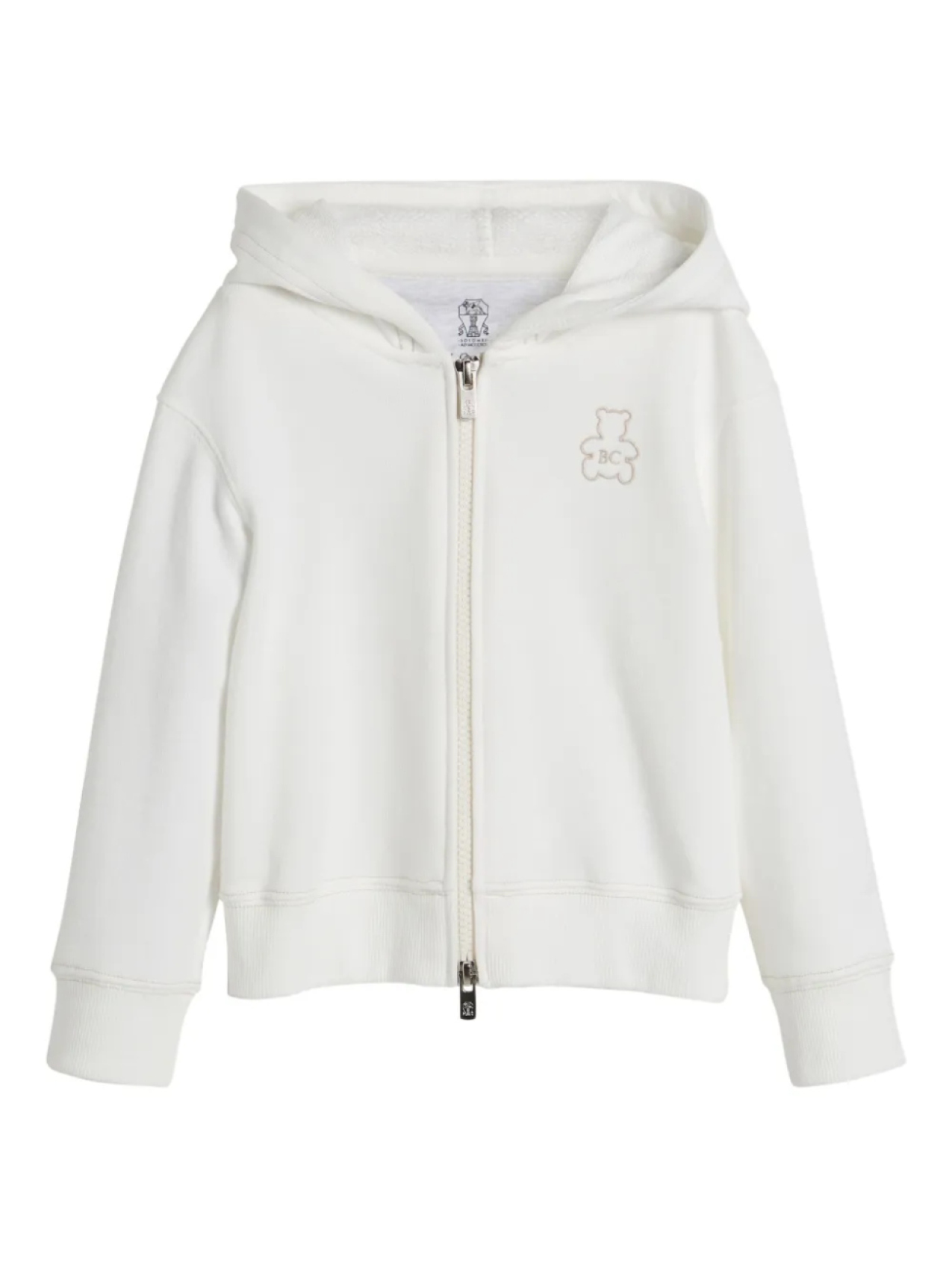 

Толстовка Brunello Cucinelli Kids Bernie, белый